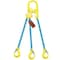 Grabiq Triple Leg 7/32 in Adjstbl Chain Slng TG3-EGKN, 20ft L, 8400lb WLL G-7/32-TG3-EGKN-20 - alternate 1
